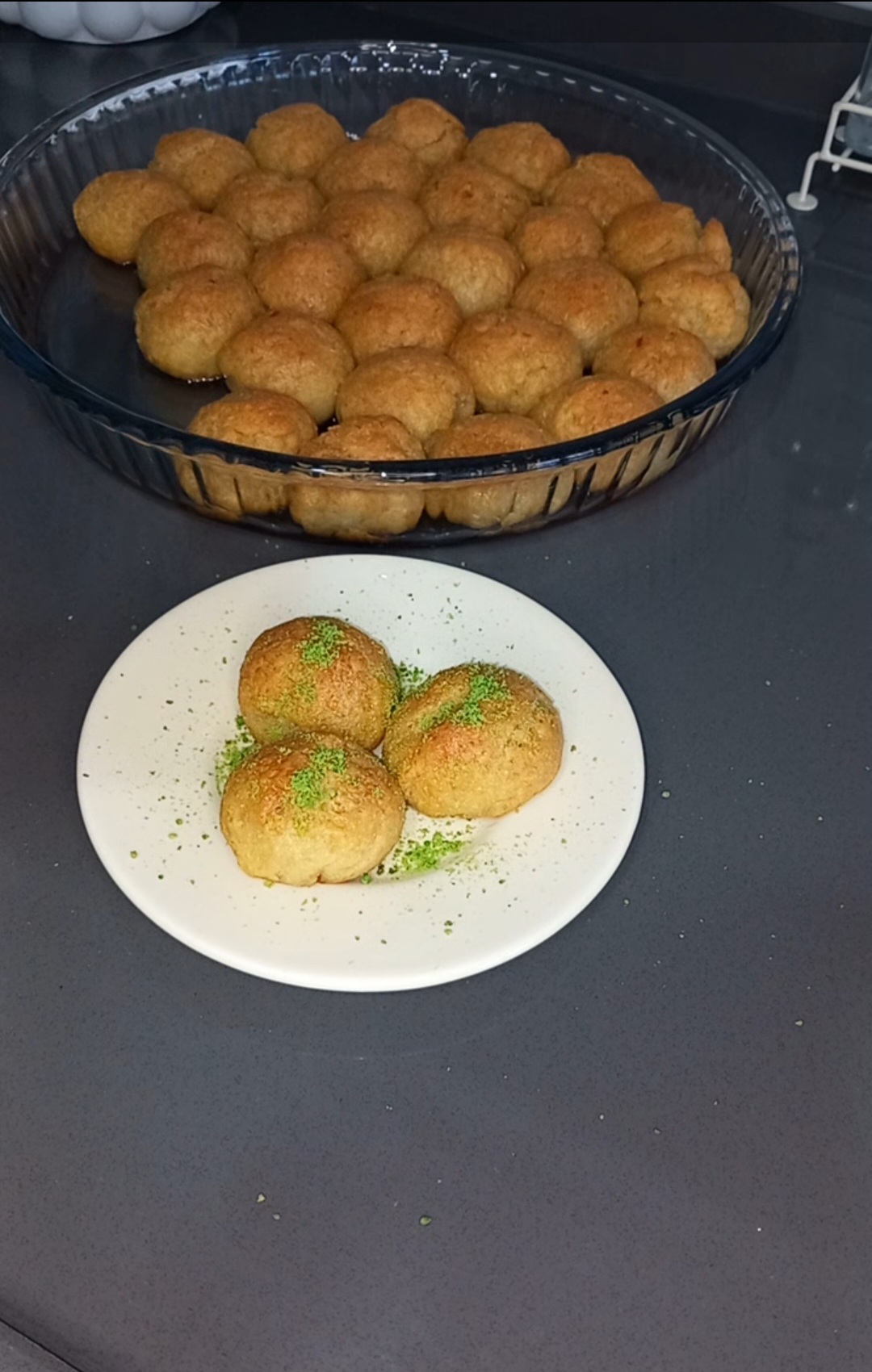 Limonlu İrmik tatlısı 